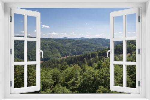 Fototapeta Naklejka Na Ścianę Okno 3D - Karlovy Vary - Mountains