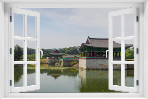 Fototapeta Naklejka Na Ścianę Okno 3D - Donggung Palace and Wolji Pond in Gyeongju
