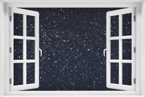 Fototapeta Naklejka Na Ścianę Okno 3D - Falling snow background