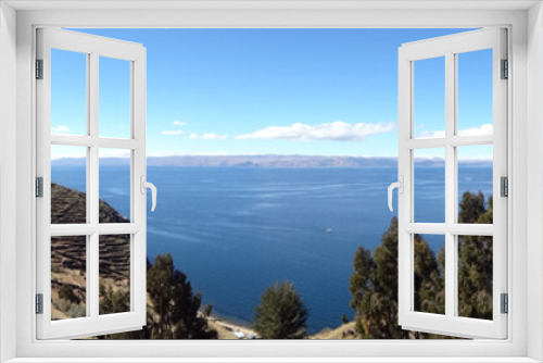 Fototapeta Naklejka Na Ścianę Okno 3D - Lake Titicaca