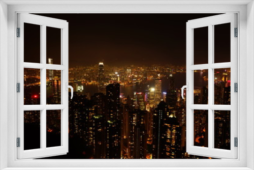 Fototapeta Naklejka Na Ścianę Okno 3D - HongKong