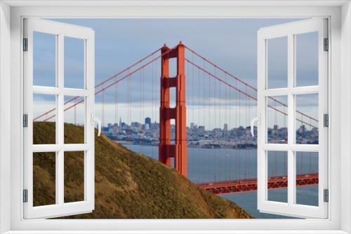 Fototapeta Naklejka Na Ścianę Okno 3D - Golden Gate Bridge, San Francisco - California, USA