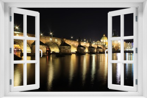 Fototapeta Naklejka Na Ścianę Okno 3D - Charles Bridge in Prague