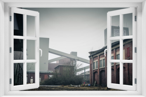 Fototapeta Naklejka Na Ścianę Okno 3D - Herten - Bergwerk Lippe // Cole Mine