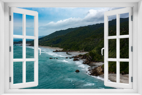 Fototapeta Naklejka Na Ścianę Okno 3D - Küste Neuseeland