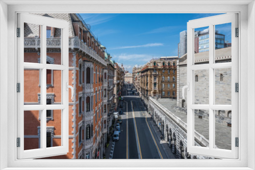 Fototapeta Naklejka Na Ścianę Okno 3D - Architecture and sights of the Italian city of Genoa