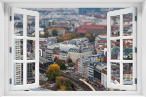 Fototapeta Naklejka Na Ścianę Okno 3D - A view of Berlin