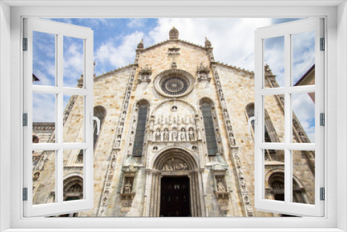 Fototapeta Naklejka Na Ścianę Okno 3D - Como Cathedral, Italy