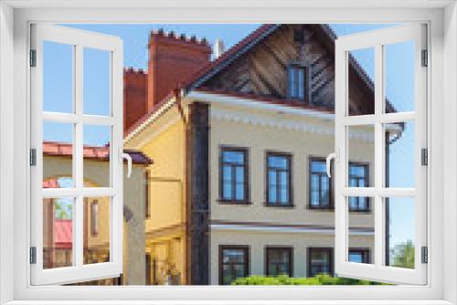 Fototapeta Naklejka Na Ścianę Okno 3D - Cozy small hotel in Pskov