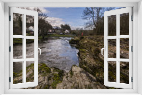 Fototapeta Naklejka Na Ścianę Okno 3D - The  River Teify, Wales, UK