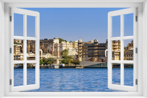 Fototapeta Naklejka Na Ścianę Okno 3D - udaipur city rajasthan, india