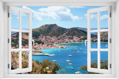 Fototapeta Naklejka Na Ścianę Okno 3D - Guadeloupe les Saintes la baie de Terre de Haut