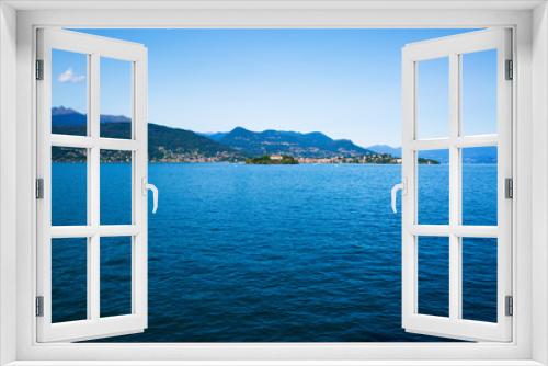 Fototapeta Naklejka Na Ścianę Okno 3D - Lake Maggiore, Italy. Isola Bella island, beautiful view.