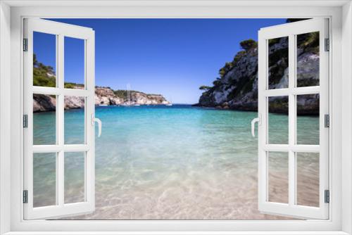 Fototapeta Naklejka Na Ścianę Okno 3D - Macarelleta beach, Menorca, Spain