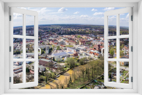Fototapeta Naklejka Na Ścianę Okno 3D - Spremberg_Panorama