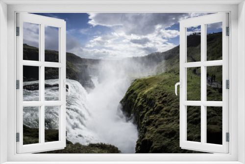 Fototapeta Naklejka Na Ścianę Okno 3D - Iceland - Gulfoss