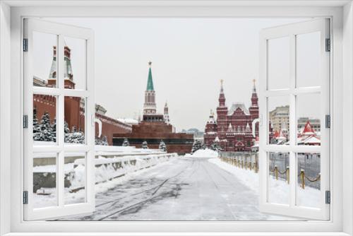 Winter Moscow Kremlin.