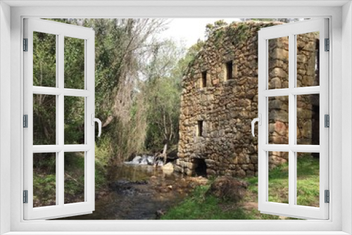 Fototapeta Naklejka Na Ścianę Okno 3D - Ruines