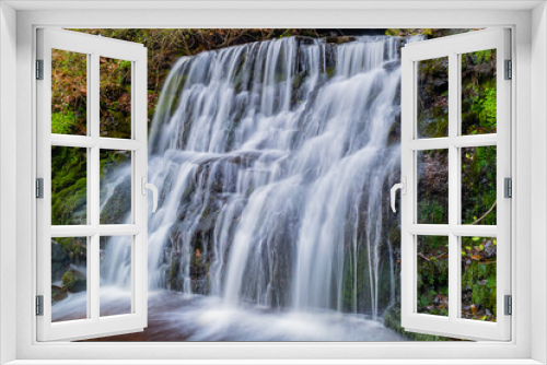 Fototapeta Naklejka Na Ścianę Okno 3D - Waterfalls around Rivington, Lancashire