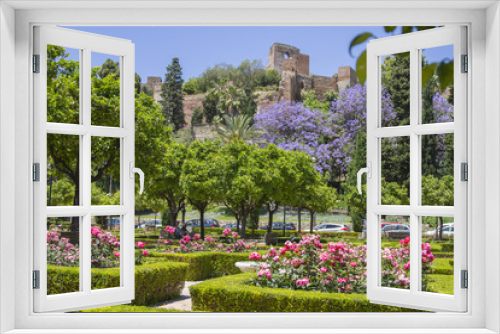 Fototapeta Naklejka Na Ścianę Okno 3D - Malaga in Spring