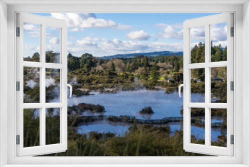 Fototapeta Naklejka Na Ścianę Okno 3D - Maiori Village, Rotorua, New Zealand