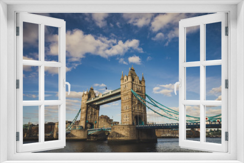 Fototapeta Naklejka Na Ścianę Okno 3D - London Tower bridge