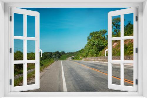 Fototapeta Naklejka Na Ścianę Okno 3D - Carretera a Chapare - Isinuta