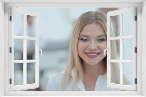 portrait of young business woman