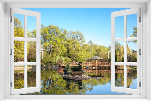 Fototapeta Naklejka Na Ścianę Okno 3D - Japanese garden