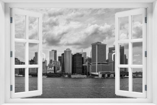 Fototapeta Naklejka Na Ścianę Okno 3D - View of Manhattan, New York City