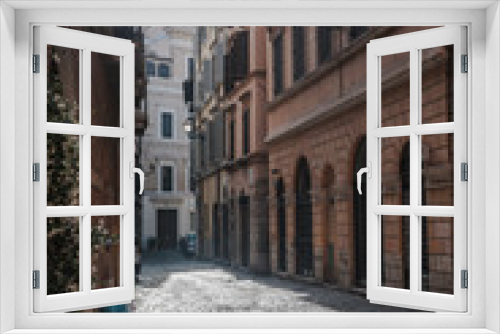 Fototapeta Naklejka Na Ścianę Okno 3D - Una calle de Italia