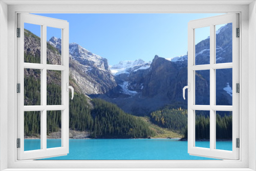 Fototapeta Naklejka Na Ścianę Okno 3D - canada mountains 1