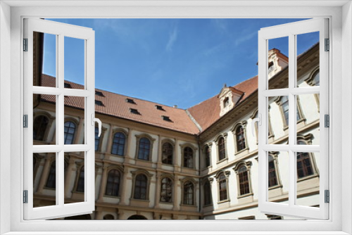 Fototapeta Naklejka Na Ścianę Okno 3D - Waldstein palace in Mala strana, Prague - Senate