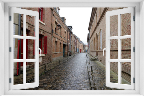 Fototapeta Naklejka Na Ścianę Okno 3D - Amiens - Quartier Saint-Leu