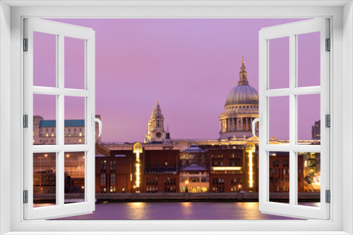 Fototapeta Naklejka Na Ścianę Okno 3D - St. Paul's London