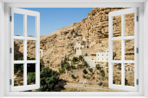 Fototapeta Naklejka Na Ścianę Okno 3D - The Wadi Qelt, Monastery of St. George in Israel