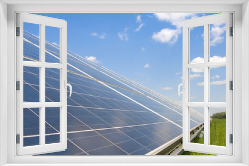 Fototapeta Naklejka Na Ścianę Okno 3D - solar plant