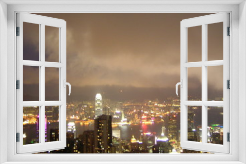 Fototapeta Naklejka Na Ścianę Okno 3D - hong kong