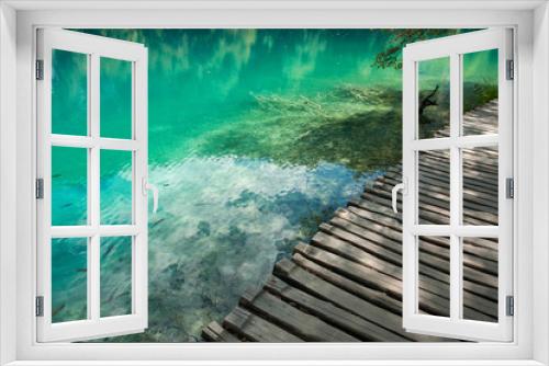 Fototapeta Naklejka Na Ścianę Okno 3D - Plitvice Lakes