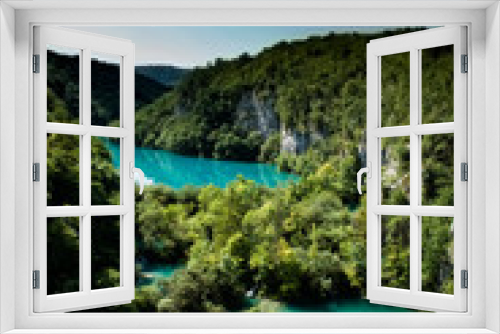 Fototapeta Naklejka Na Ścianę Okno 3D - plidvice croazia