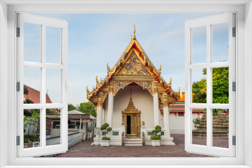 Fototapeta Naklejka Na Ścianę Okno 3D - Temples Bangkok, Thailande
