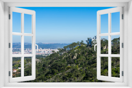 Fototapeta Naklejka Na Ścianę Okno 3D - Panorama Sintra