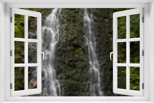 Fototapeta Naklejka Na Ścianę Okno 3D - Double waterfall Artvin Turkey