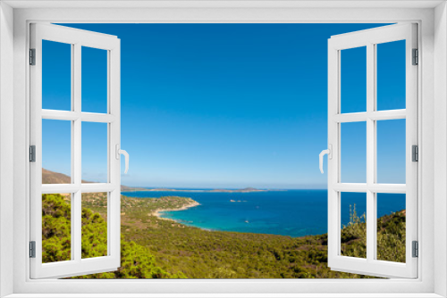 Fototapeta Naklejka Na Ścianę Okno 3D - Landscape of coast of Sardinia - Villasimius