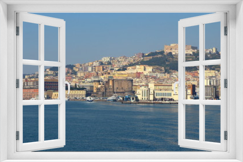 Fototapeta Naklejka Na Ścianę Okno 3D - Naples skyline, Italy