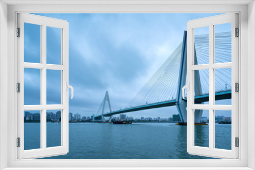 Fototapeta Naklejka Na Ścianę Okno 3D - China Haikou Century Bridge