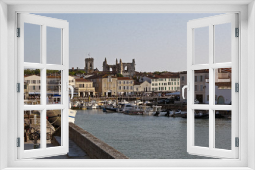 Fototapeta Naklejka Na Ścianę Okno 3D - Port de Saint Martin en Ré