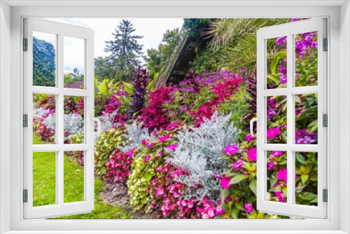 Fototapeta Naklejka Na Ścianę Okno 3D - Living garden