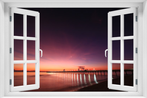 Fototapeta Naklejka Na Ścianę Okno 3D - Beautiful sky on twilight time 