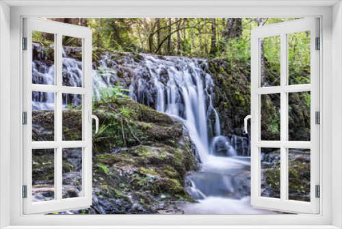 Fototapeta Naklejka Na Ścianę Okno 3D - waterfall in a river
